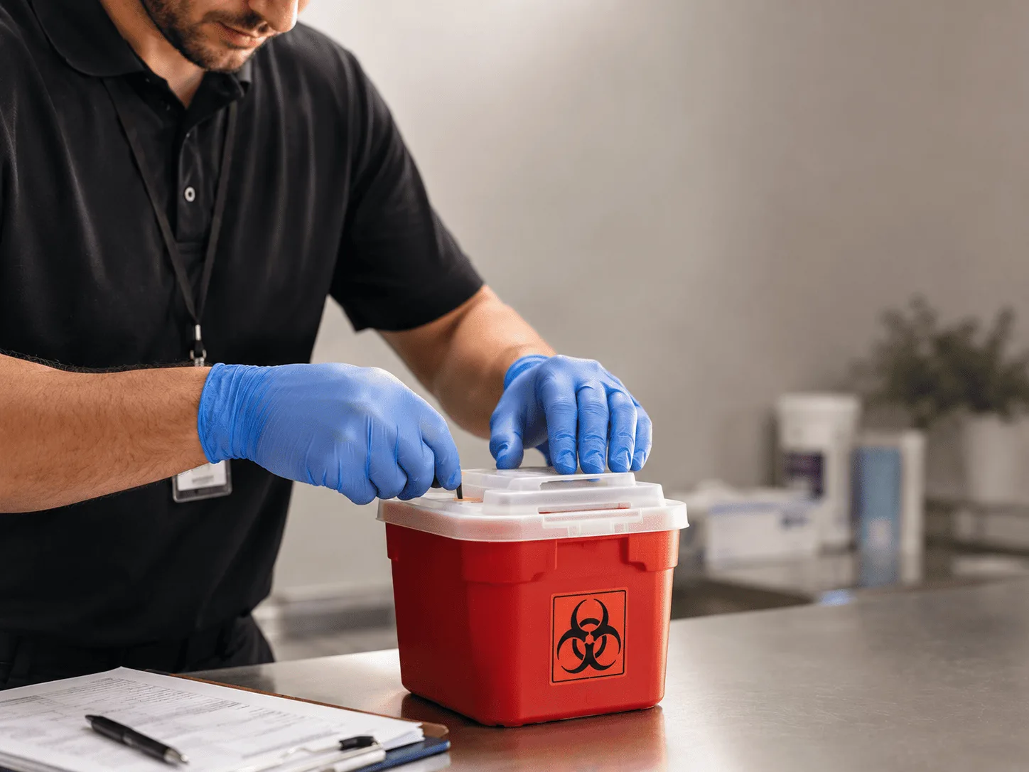 Why choose Sharps Waste Disposal in Vandervoort, AR
